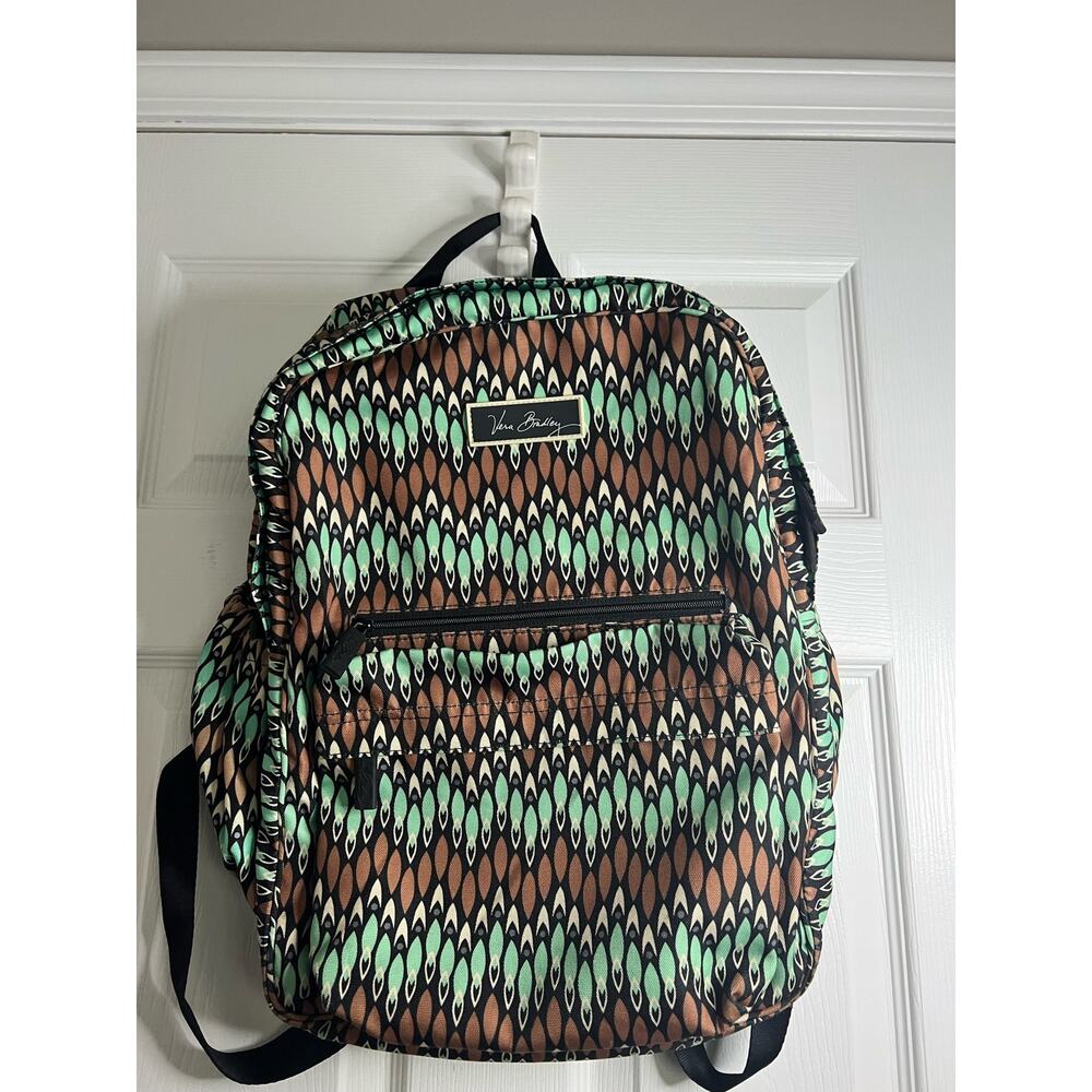 Vera Bradley Lighten Up Just Right Backpack Sierra Stream